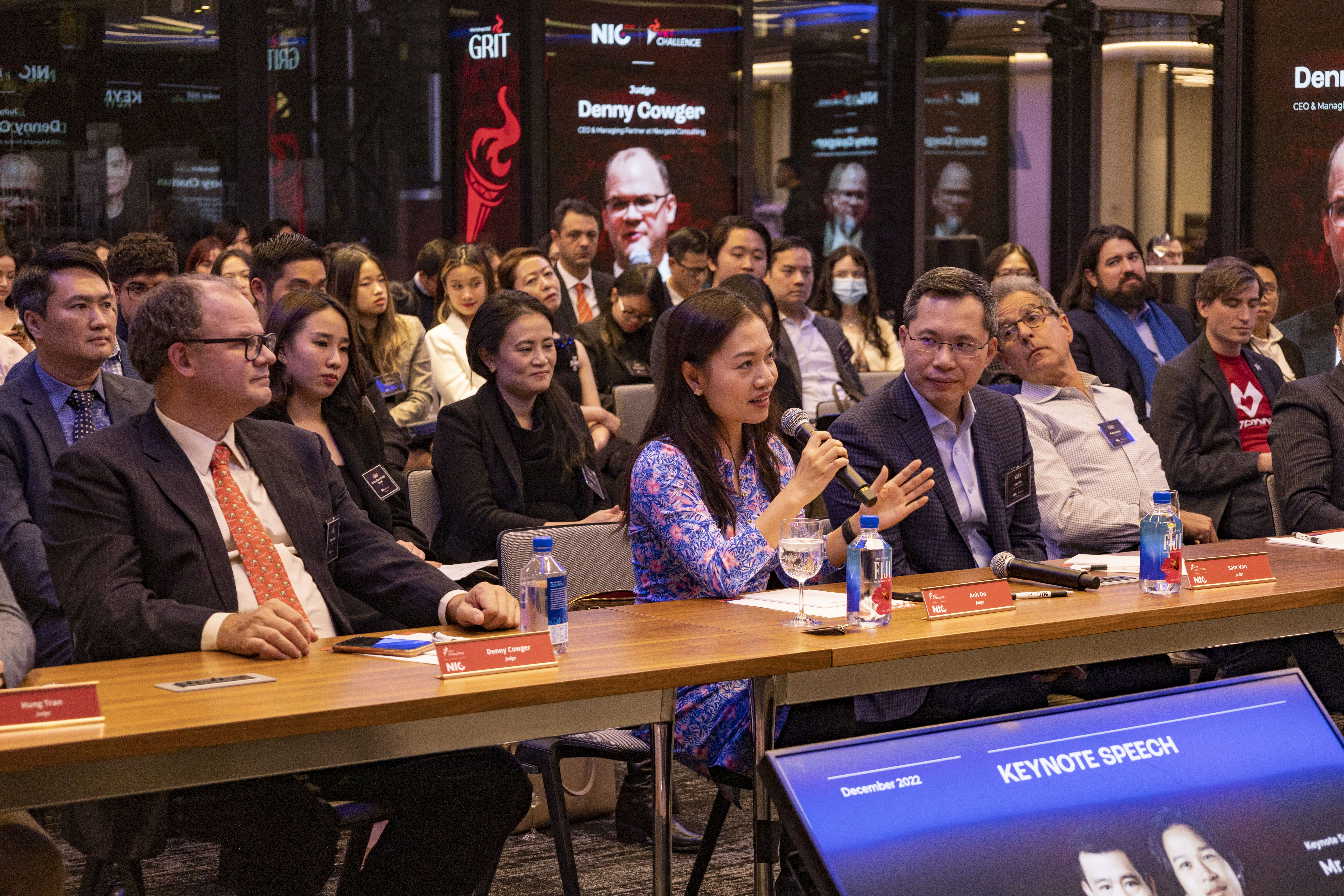Judges panel at VietChallenge